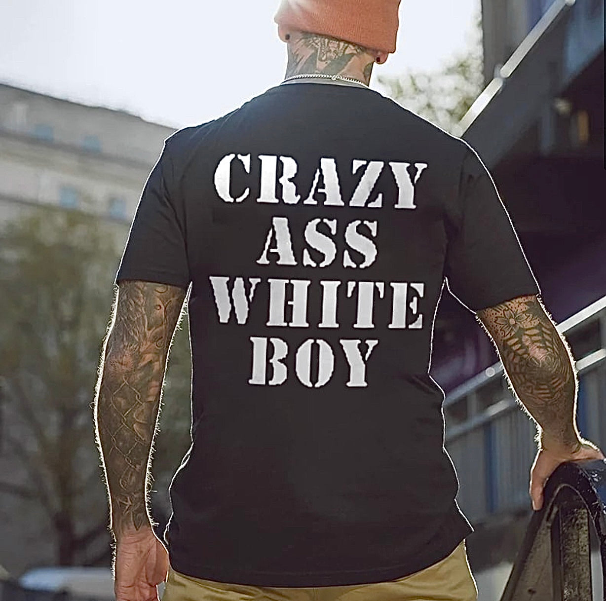 CRAZY ASS WHITE BOY