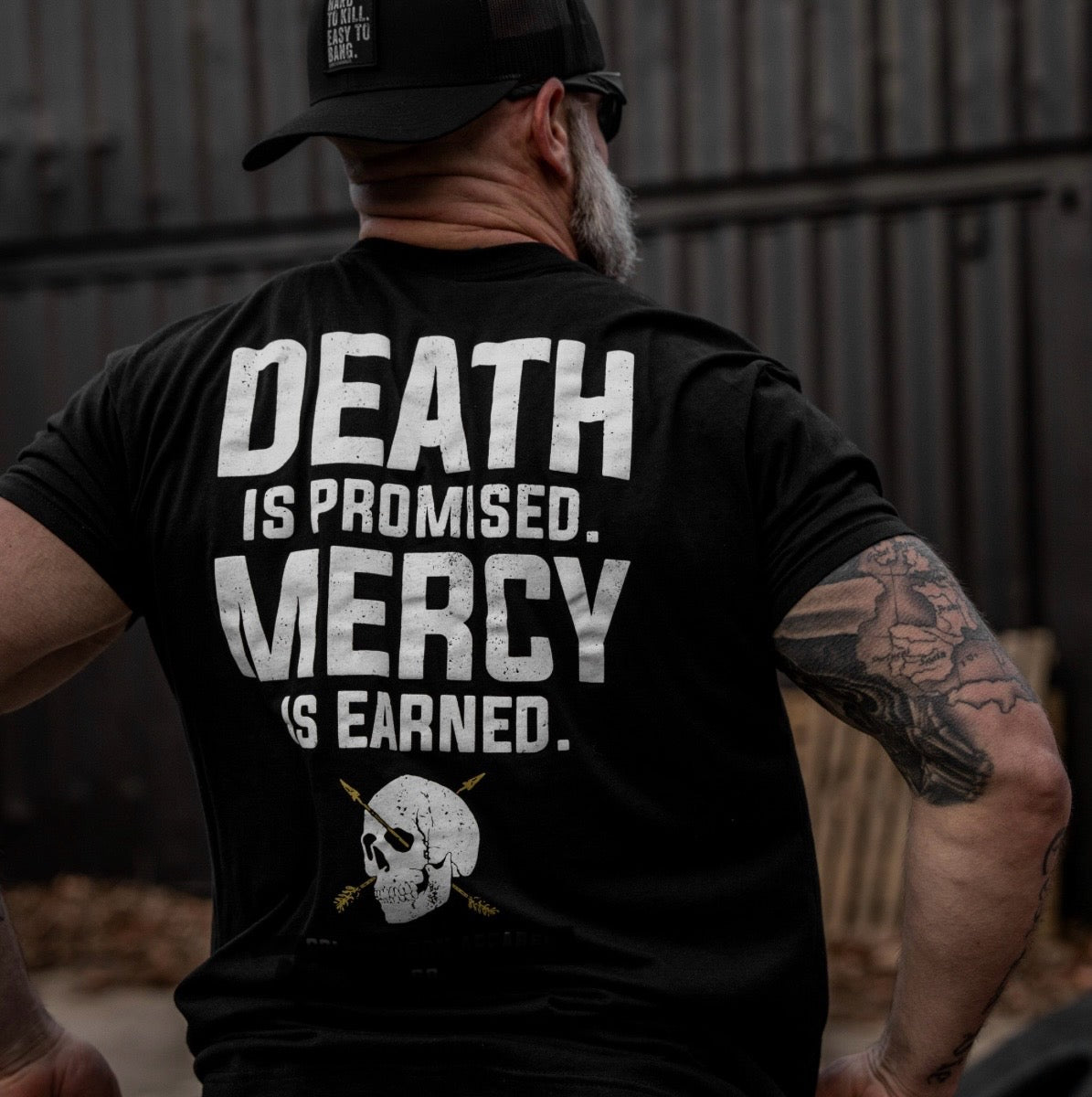 DEATH IS PROMISED MERCY IS EARNED